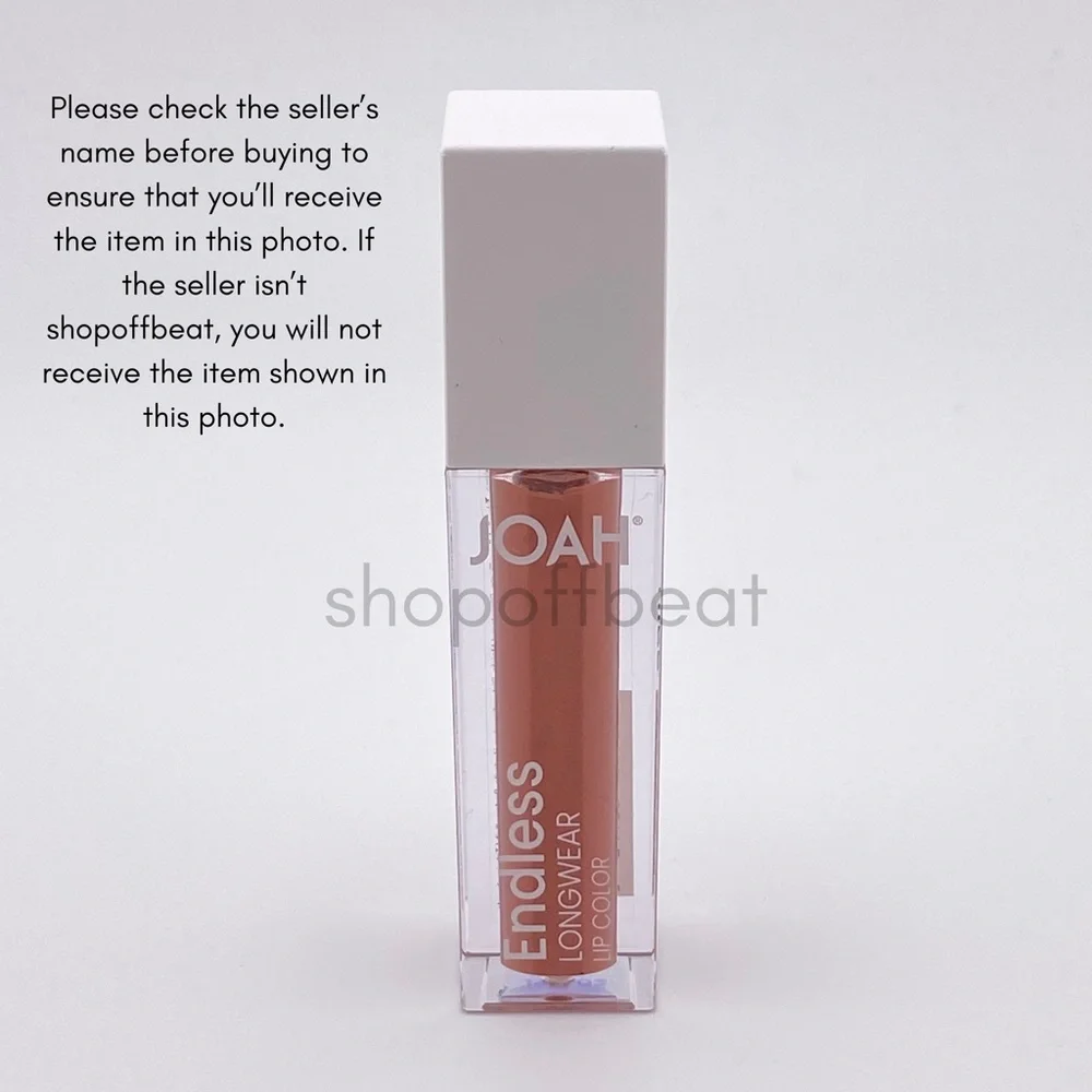 (8) NEW Joah Tasty Endless Longwear Lip Color Tasty 02